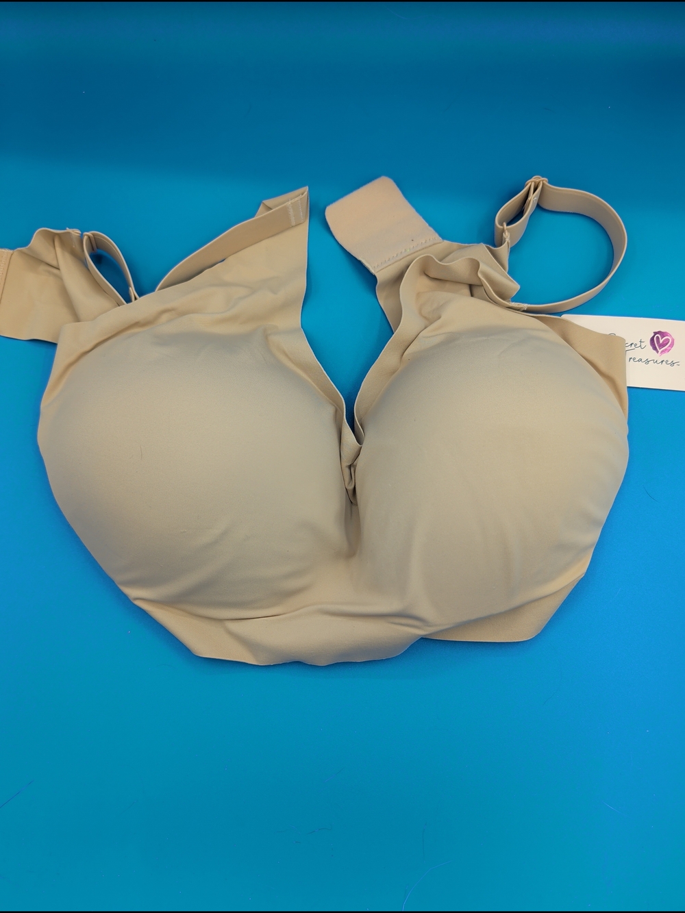 Secret Treasures Seamless Wireless Bra - Beige